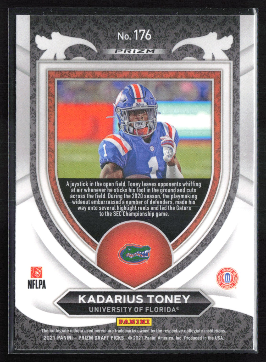 Kadarius Toney RC Green Prizm
