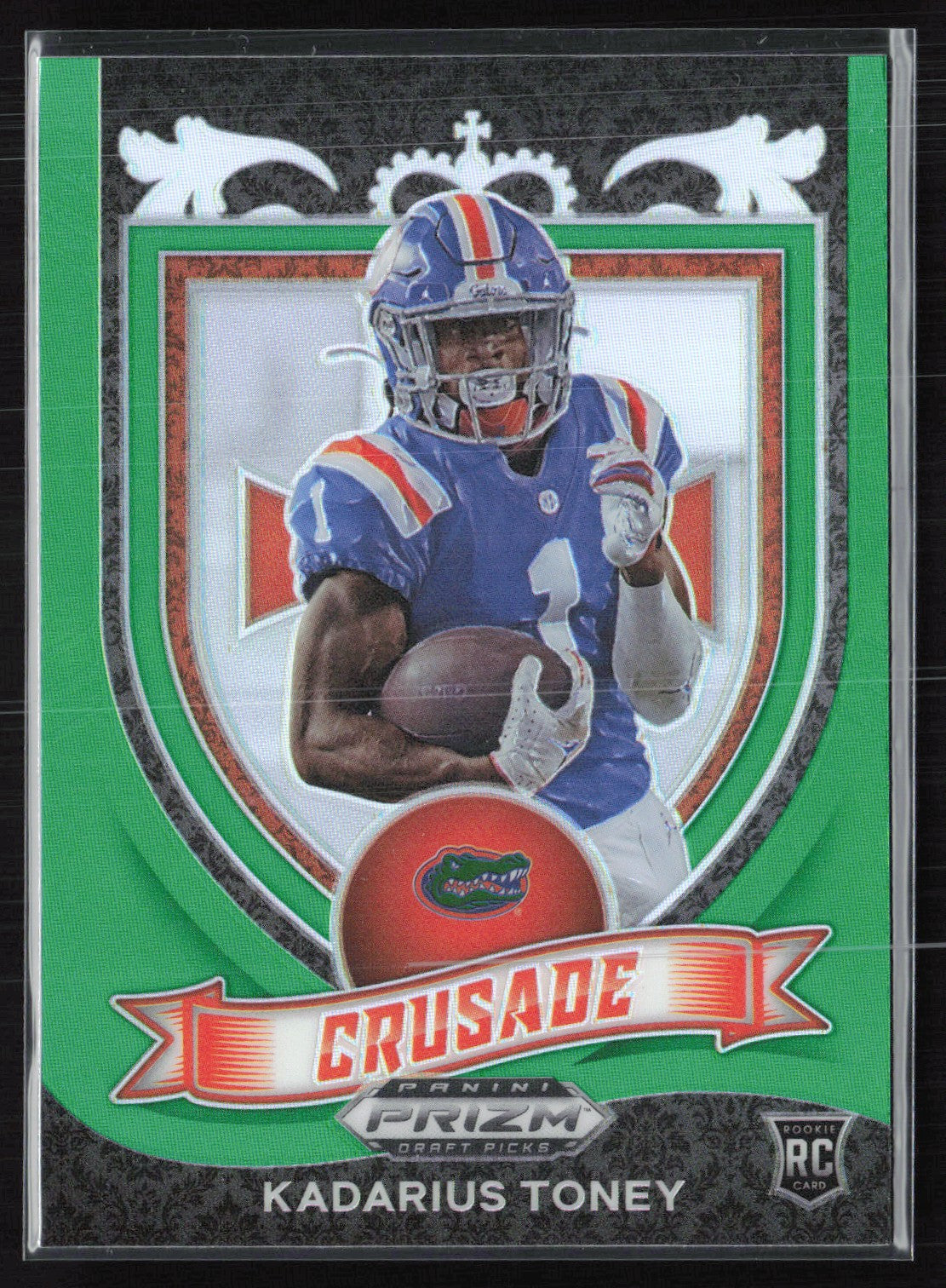 Kadarius Toney RC Green Prizm