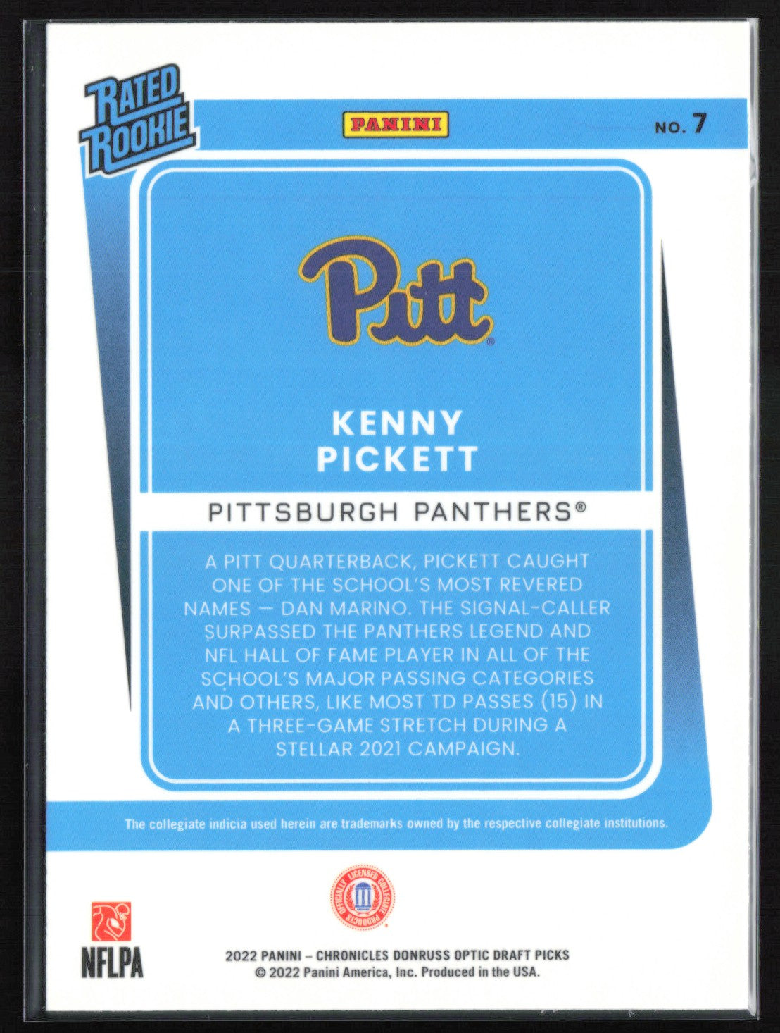 Kenny Pickett RC