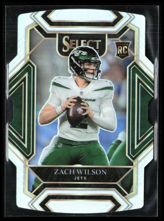 Zach Wilson RC Silver Die-Cut