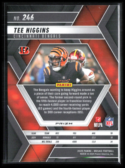 Tee Higgins Purple Mosaic