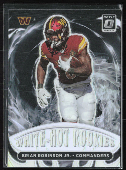 Brian Robinson Jr. RC White-Hot Rookies Holo