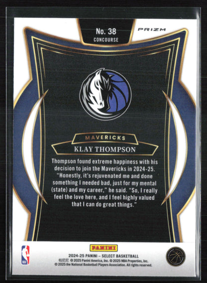 Klay Thompson Cracked Ice