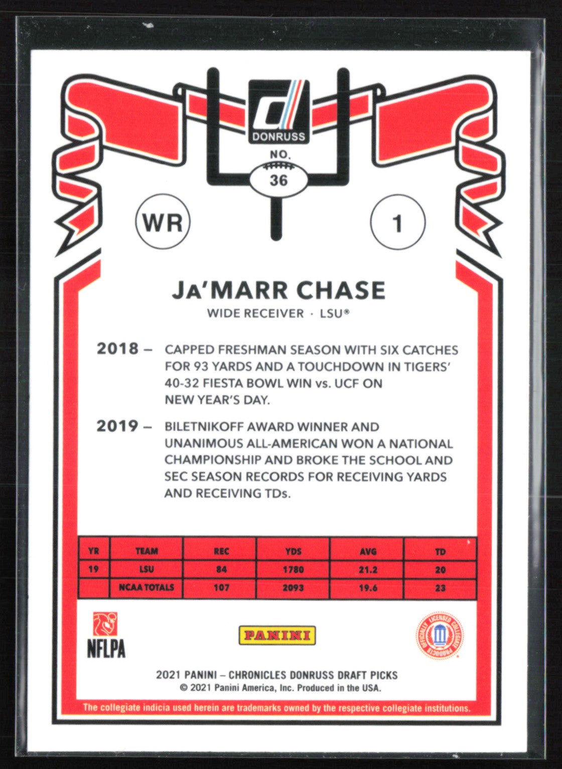 Ja'Marr Chase RC