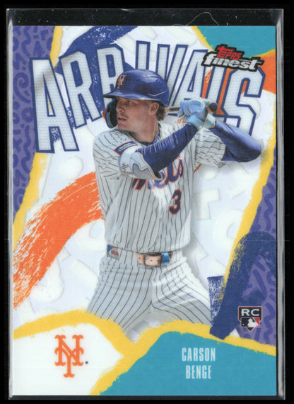 Carson Benge RC Arrivals Refractor