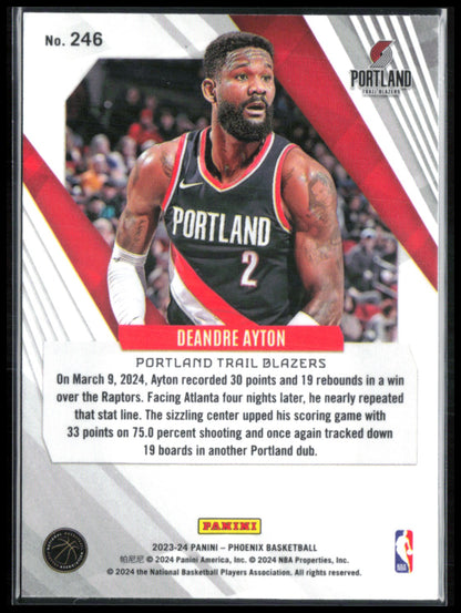 Deandre Ayton Blue Ice