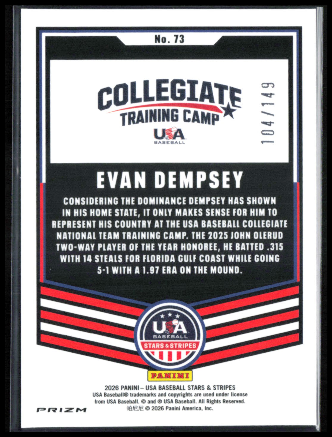 Evan Dempsey Blue Disco /149
