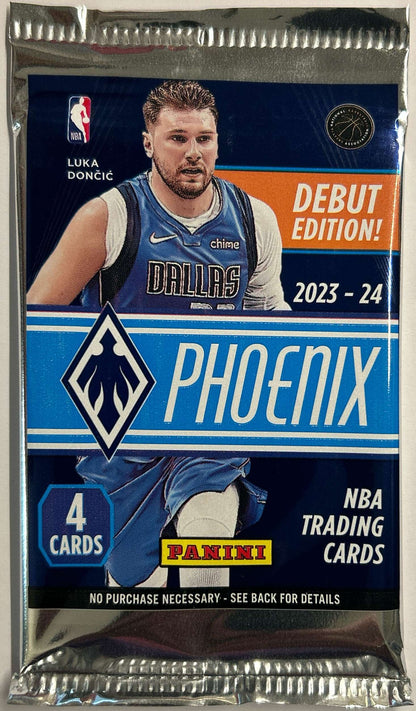 2023-24 Phoenix NBA Single Pack (From Blaster, 4 Cards)