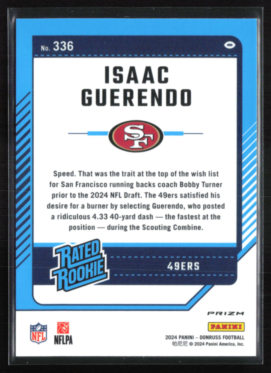Isaac Guerendo RC Pink Holo