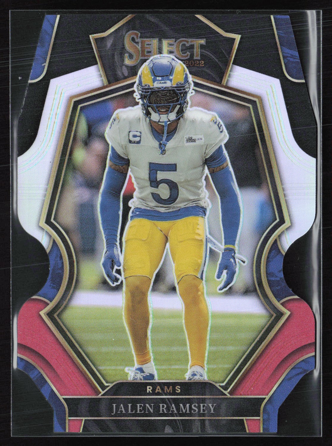 Jalen Ramsey Black Red Die-Cut