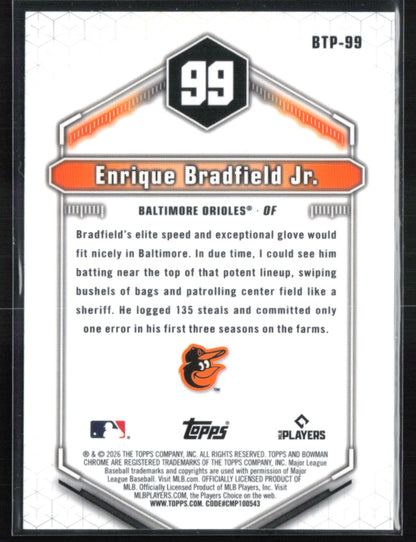 Enrique Bradfield Jr. Top 100