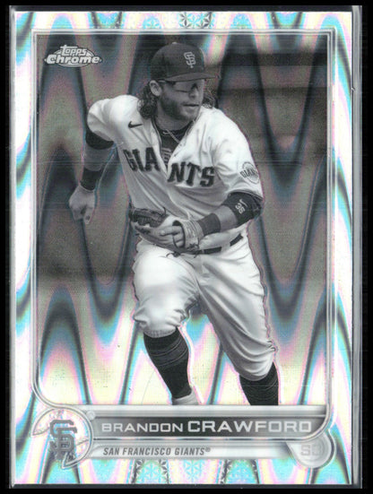 Brandon Crawford B&W Raywave