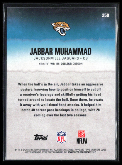 Jabbar Muhammad RC /175