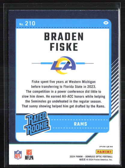 Braden Fiske RC Blue Hyper