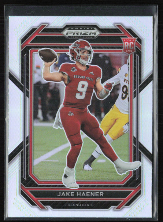 Jake Haener RC Silver Prizm