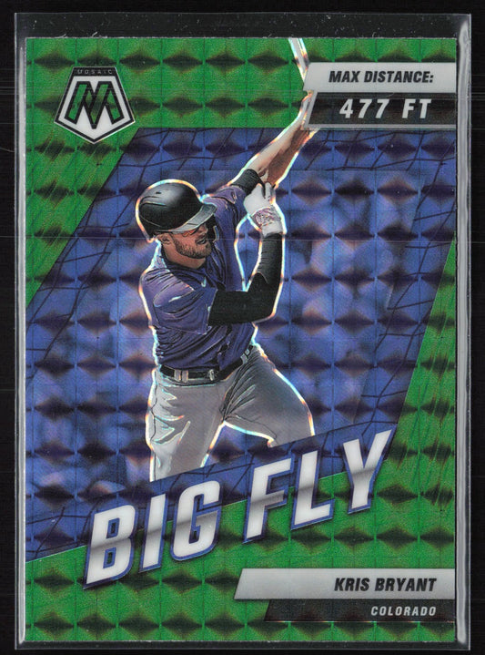 Kris Bryant Green Mosaic