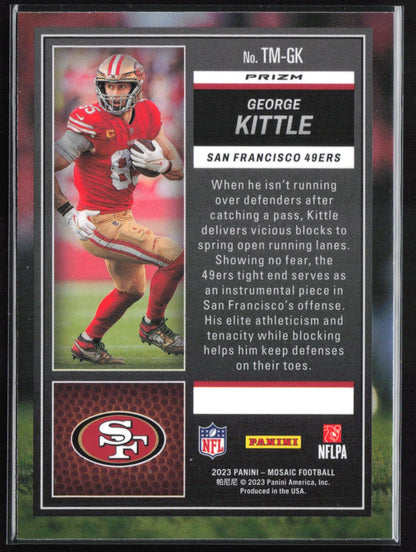 George Kittle Green Mosaic