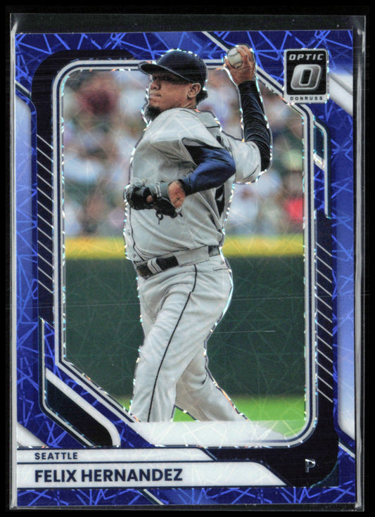Felix Hernandez Blue Velocity