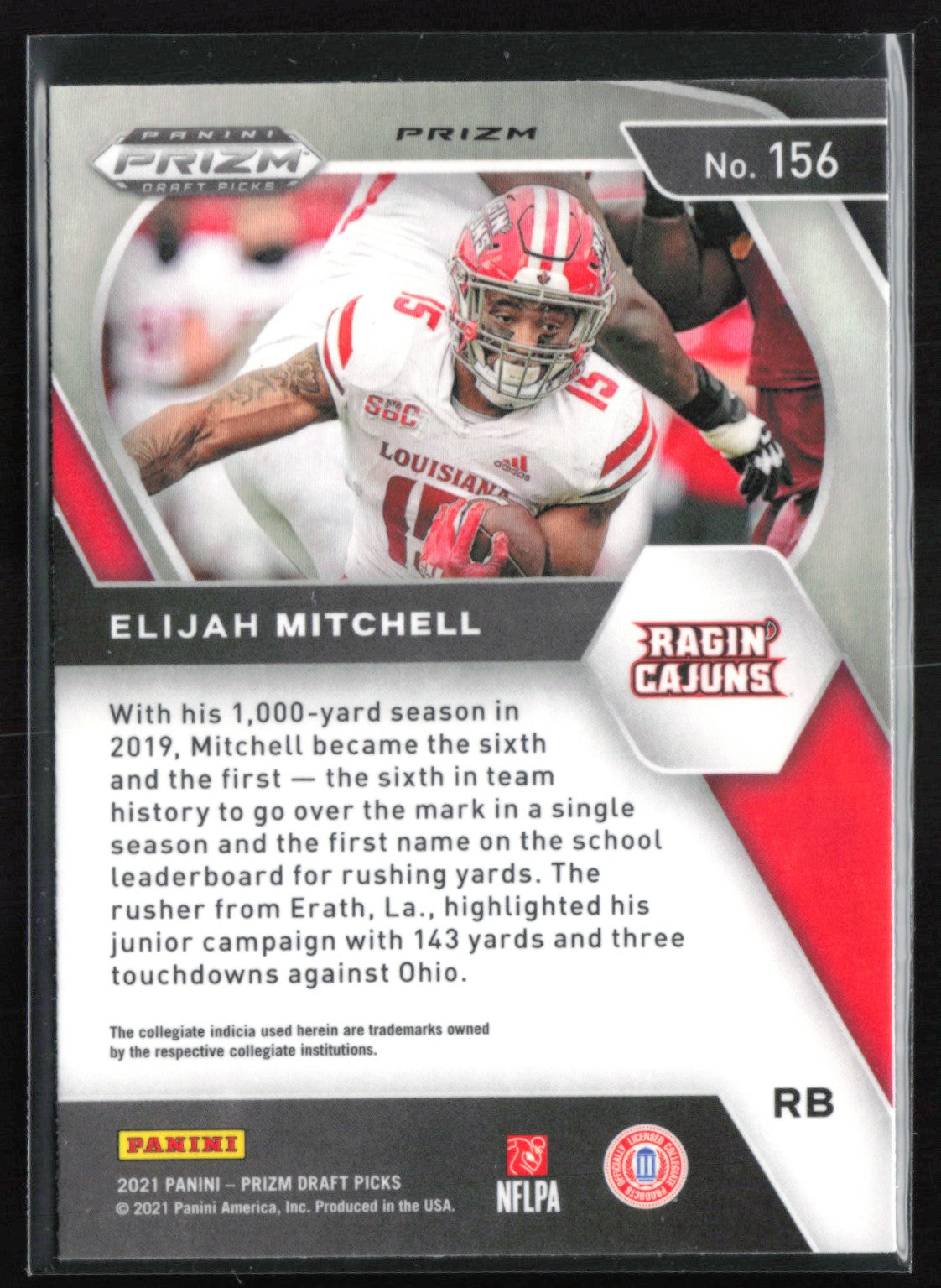 Elijah Mitchell RC Orange Ice