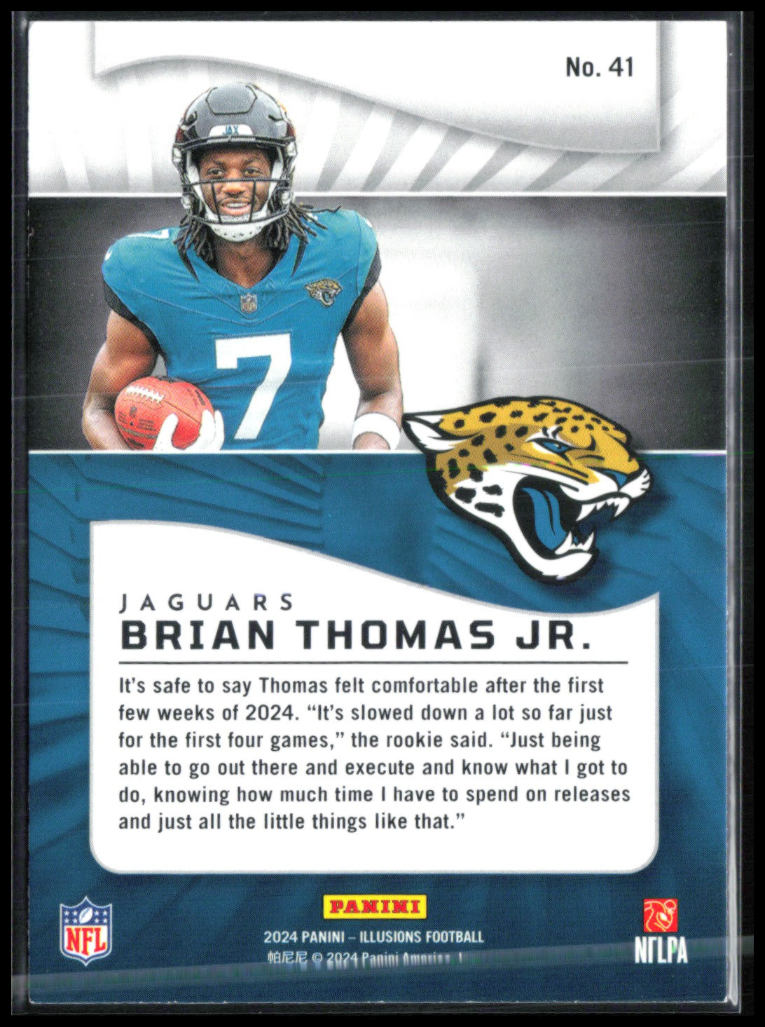Brian Thomas Jr. RC Stardust Parallel