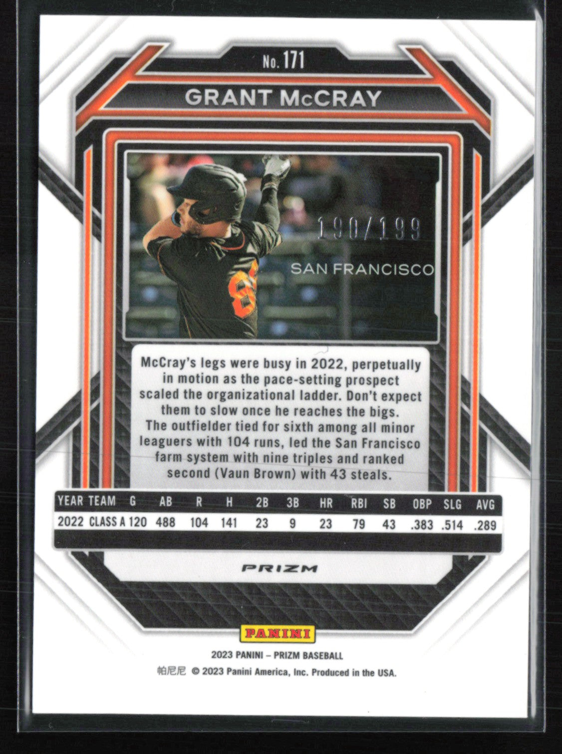 Grant McCray Red /199