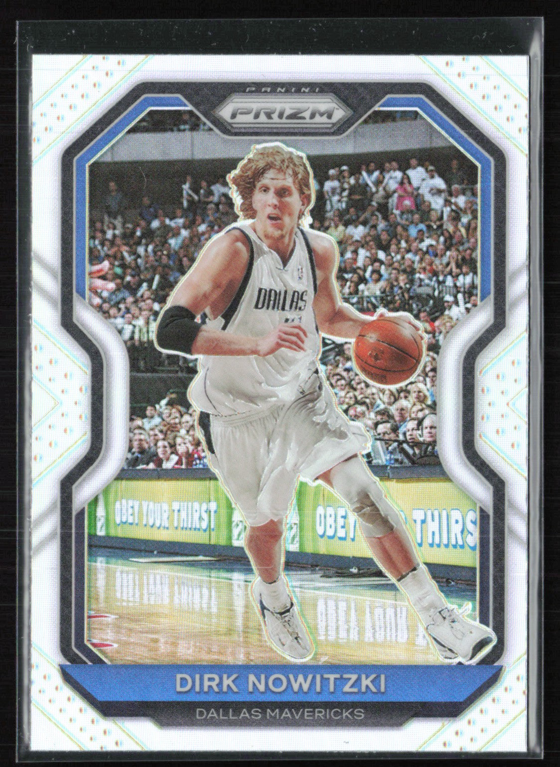 Dirk Nowitzki Silver Prizm