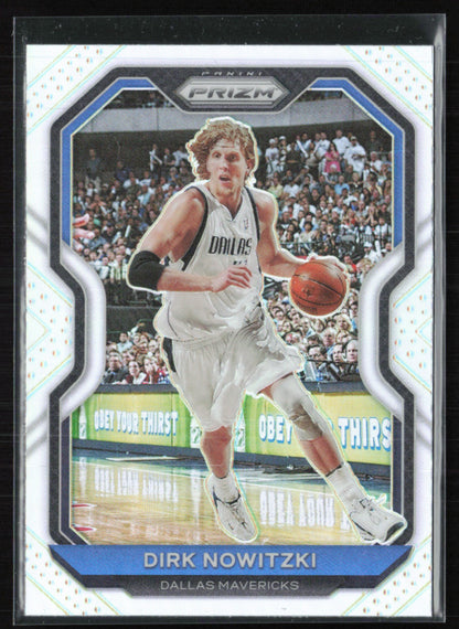 Dirk Nowitzki Silver Prizm