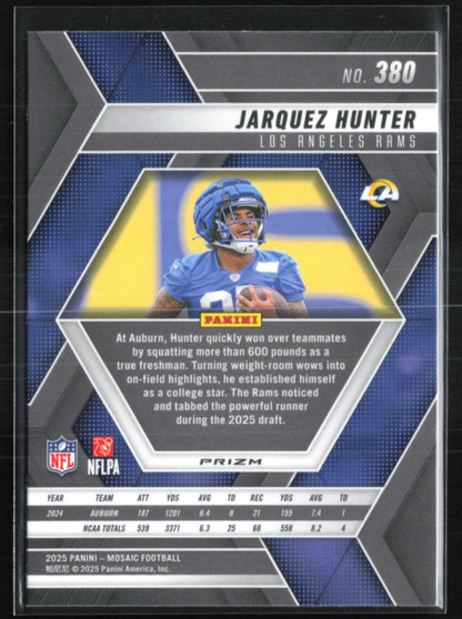 Jarquez Hunter RC Mosaic Prizm