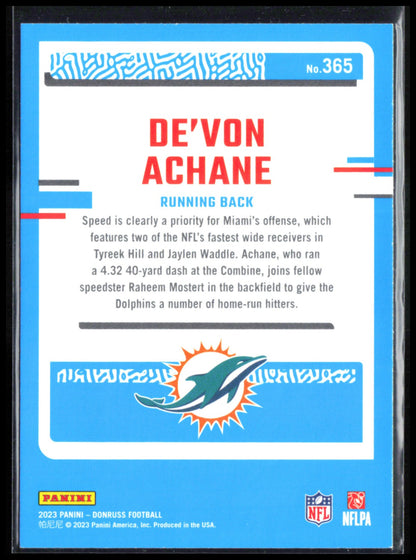 De'Von Achane RC