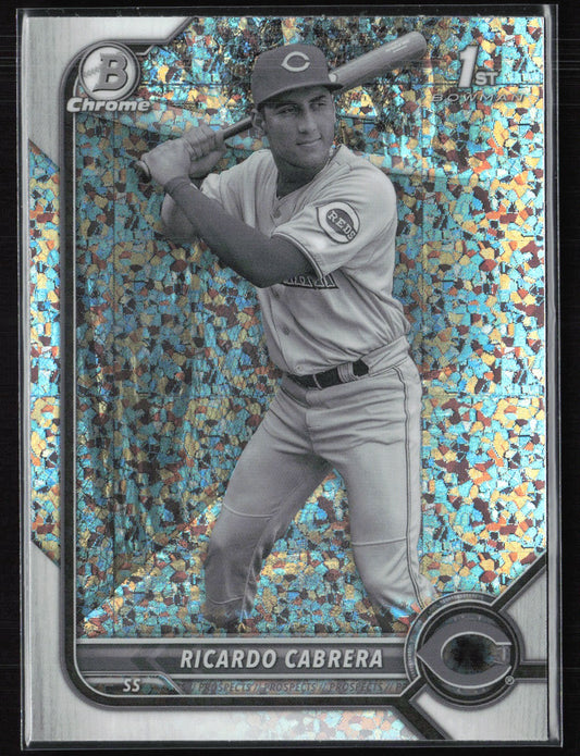 Ricardo Cabrera 1st Bowman B&W Mini Diamond