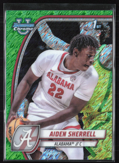 Aiden Sherrell 1st Bowman Green Shimmer