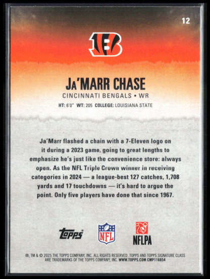 Ja'Marr Chase Yellow