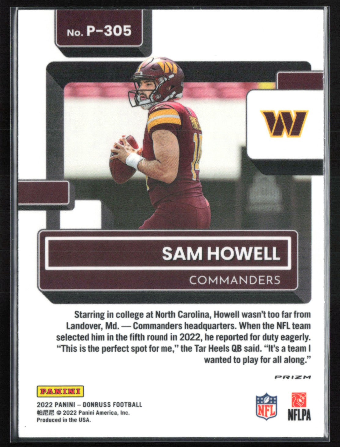 Sam Howell RC Red Green Optic Preview