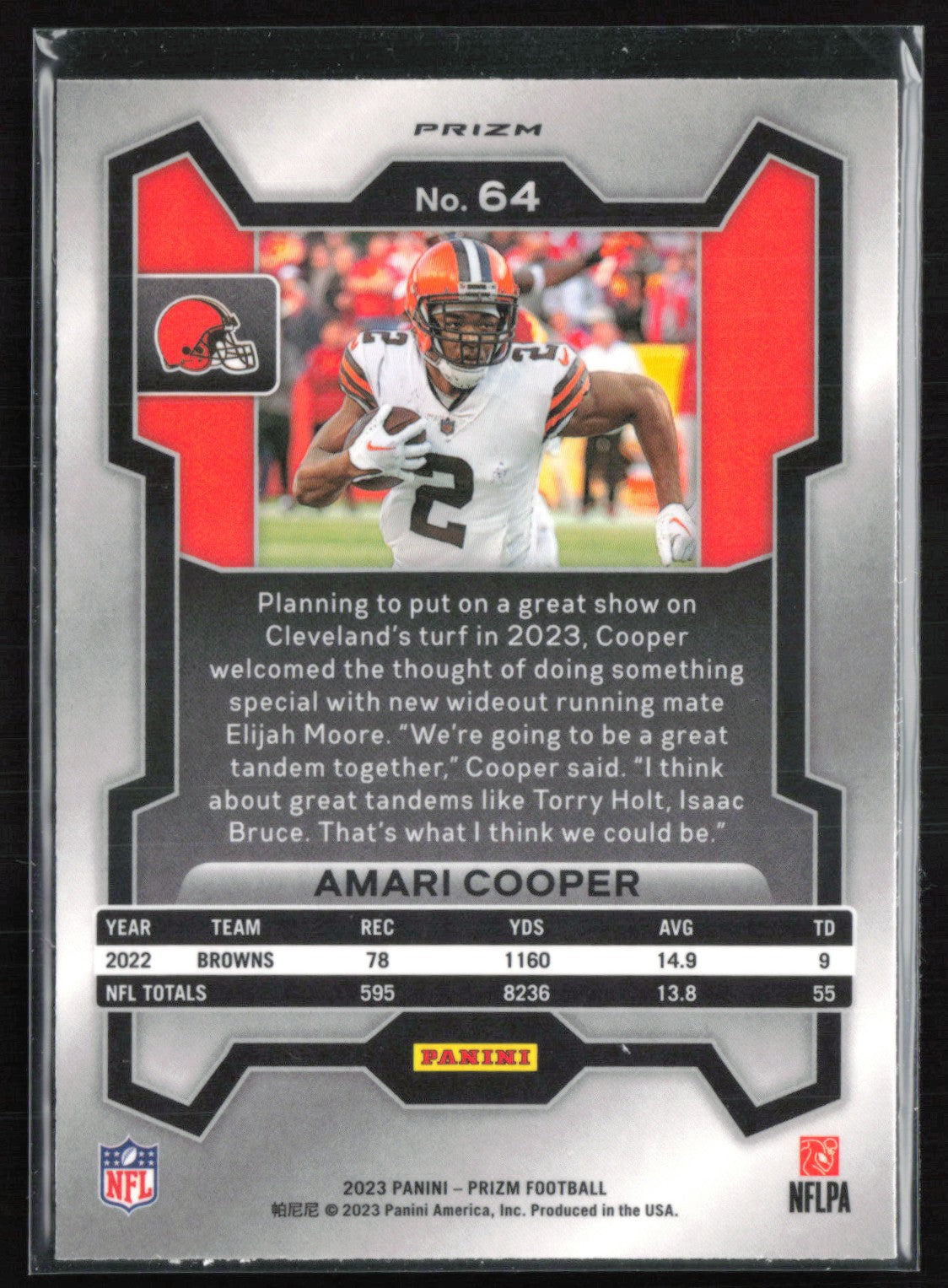Amari Cooper Orange Disco