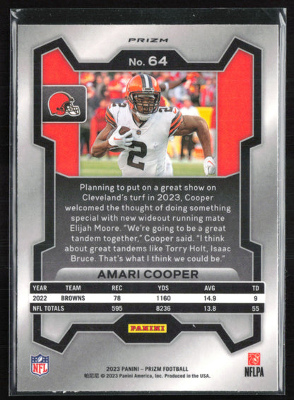 Amari Cooper Orange Disco