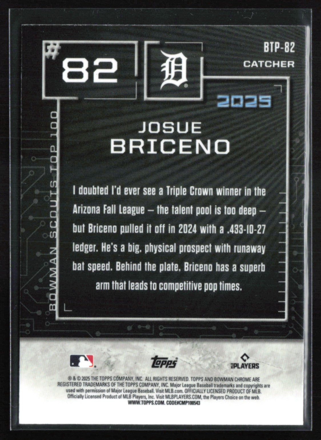Josue Briceno Top 100