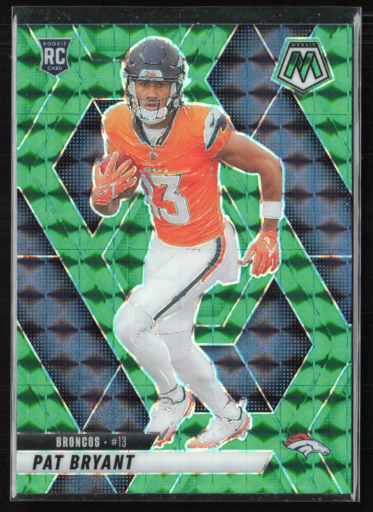 Pat Bryant RC Green Mosaic
