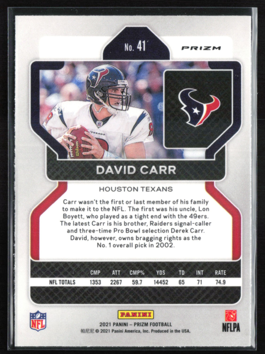 David Carr Red Ice
