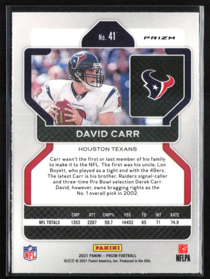 David Carr Red Ice