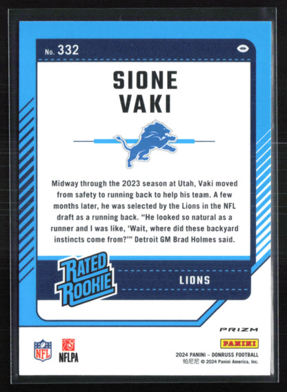 Sione Vaki RC Optic Red Green