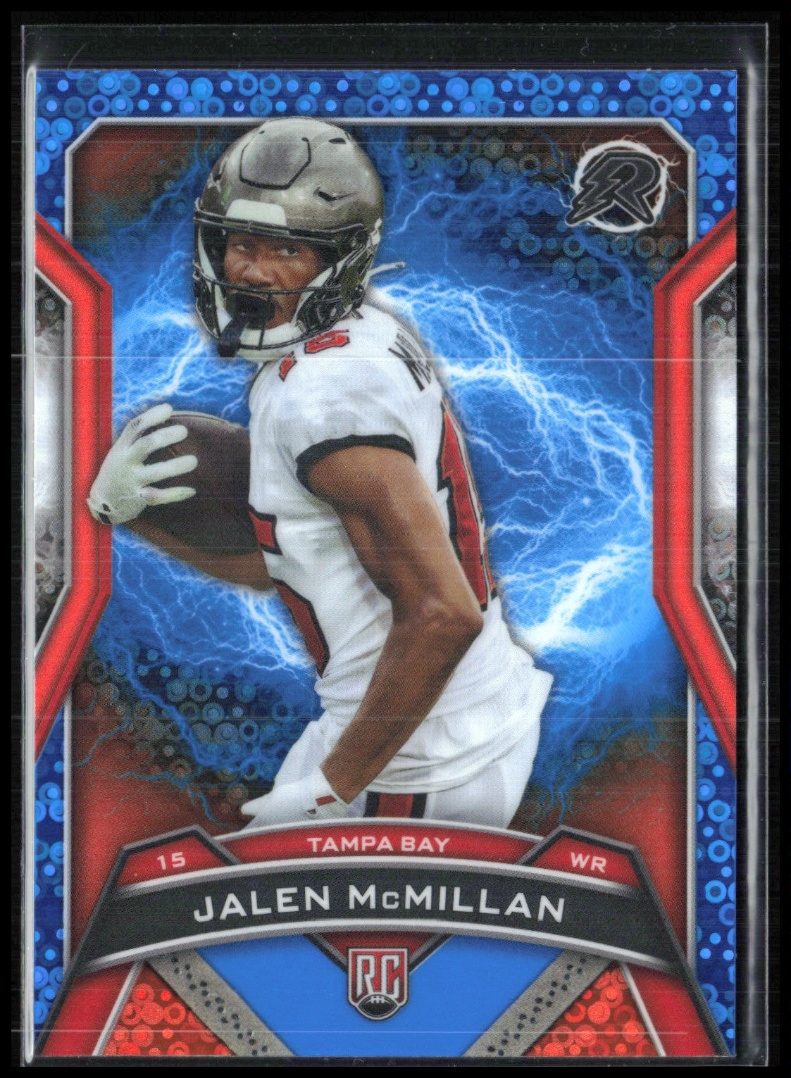 Jalen McMillan RC Orange Blue Disco