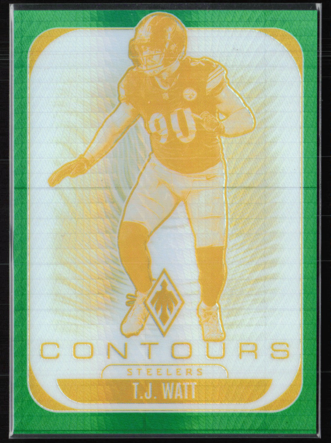 T.J. Watt Contours Green Wave /99