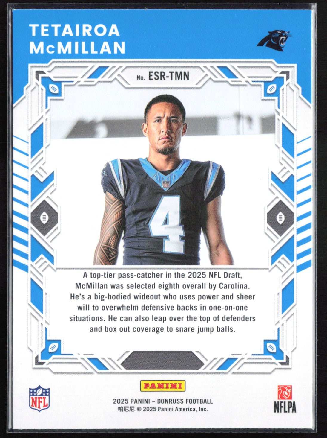 Tetairoa McMillan RC Elite Series Rookies