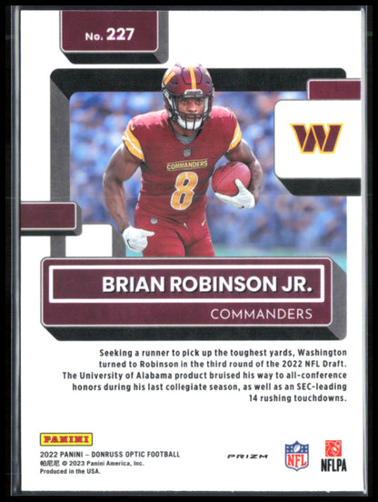 Brian Robinson Jr. RC Holo
