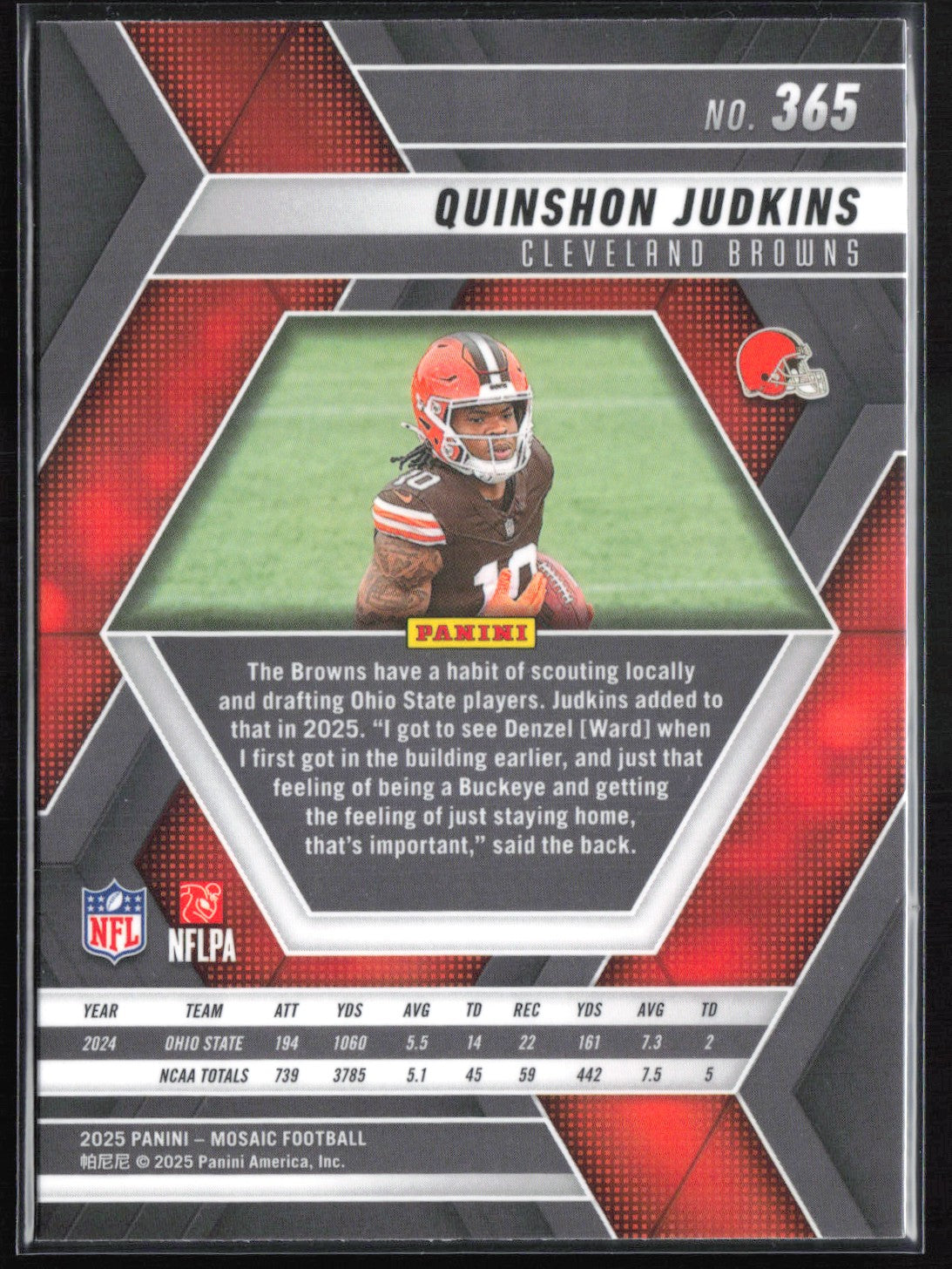 Quinshon Judkins RC