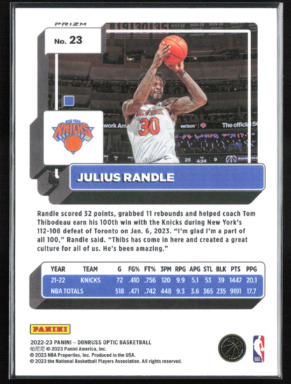 Julius Randle Red Wave