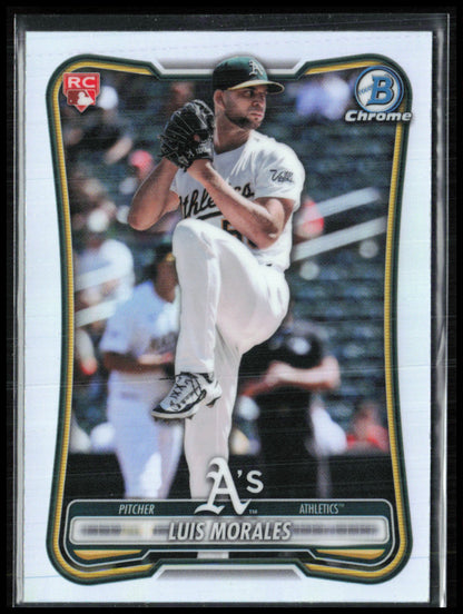 Luis Morales RC Red Rookie Logo