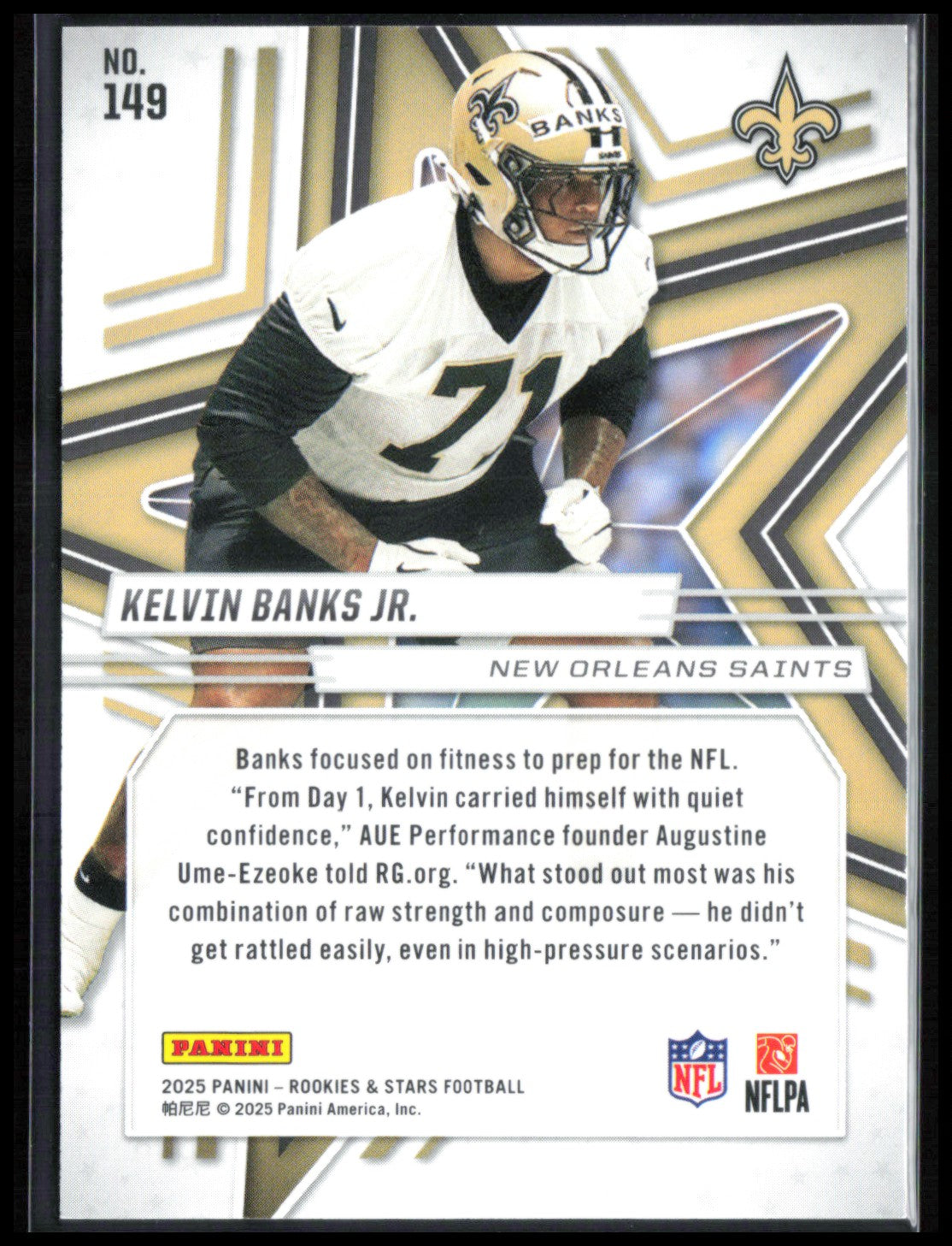 Kelvin Banks Jr. RC Orange /249