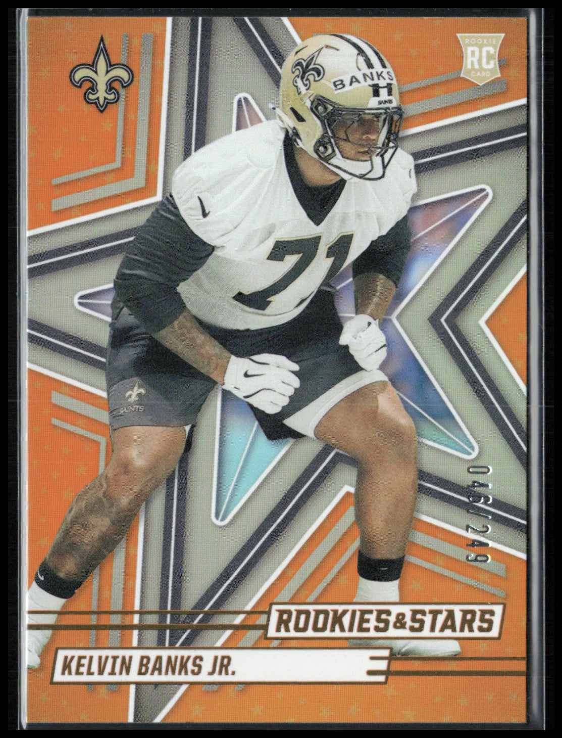 Kelvin Banks Jr. RC Orange /249