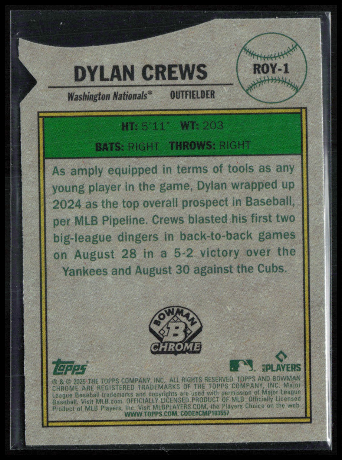 Dylan Crews RC Mojo